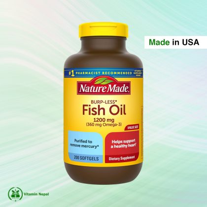Nature Made 1200mg Fish Oil - 200 Softgels