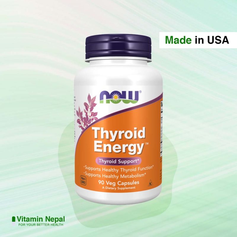 Now Thyroid Energy Thyroid support - 90 Veg capsules