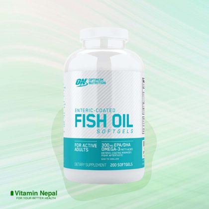 ON Enteric Coated Fish Oil | Omega 3 - 200 Softgels