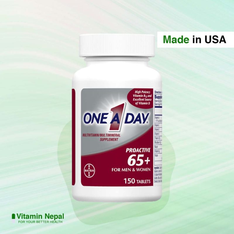 One A Day 65+ Men and Womens Multivitamin - 150 Tablets