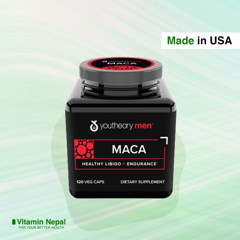 Youtheory Maca Men Vitamin Supplement - 120 capsules