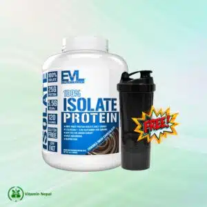 EVL 100% Isolate Whey Protein Powder (Double Rich Chocolate Flavor) - 5lbs offer