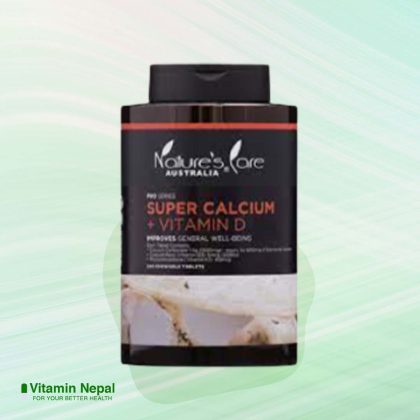 Nature's Care Australia Super Calcium + Vitamin D - 240 Tablets