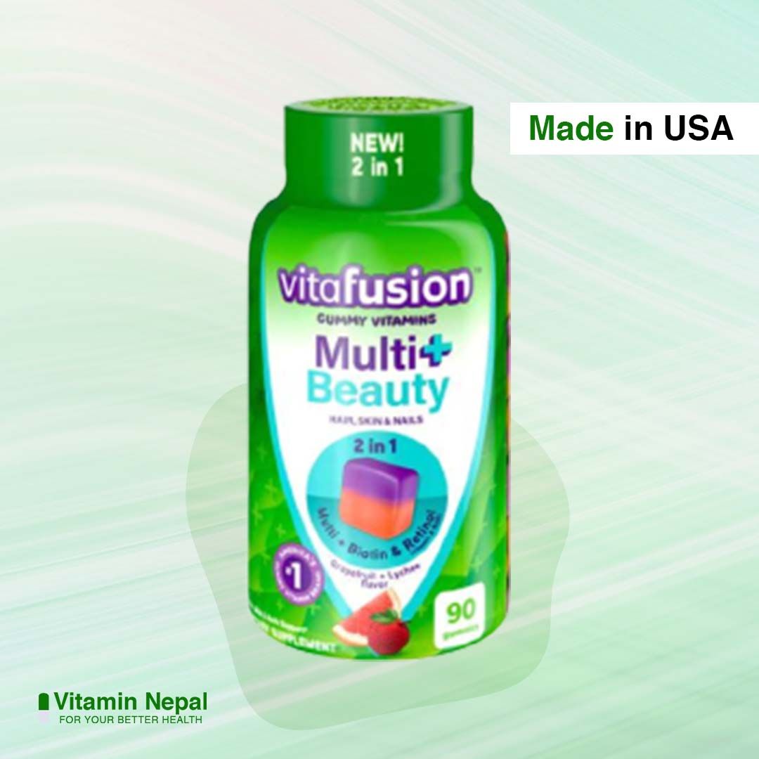 Vitafusion Multivitamin + Beauty Vitamins with Biotin and Retinol