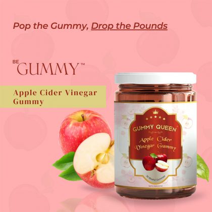 Gummy Queen Apple Cider Vinegar For Healthier Skin And Hair - 30 Gummies