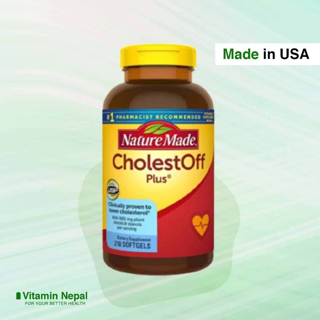 Nature Made CholestOff Plus Dietary supplement 210 Softgels Vitamin