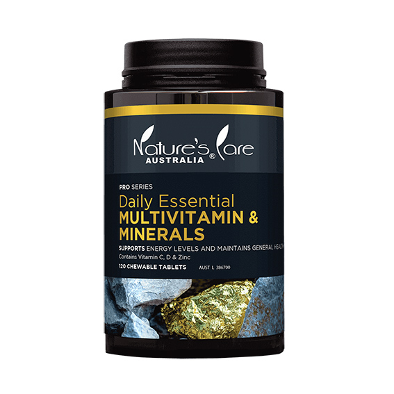 Nature’s Care Daily Essential Multivitamin & Minerals -120 Chewable Tablets