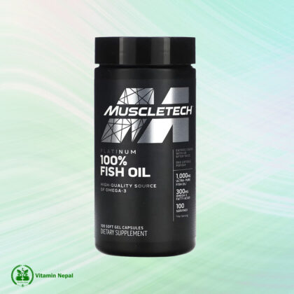 Muscletech platinum 100% Fish Oil 100 softgels