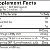 MuscleTech Platinum 100% Omega Fish Oil - 100 Softgels