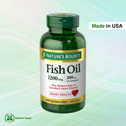 Nature's bounty fish oil 200 softgels