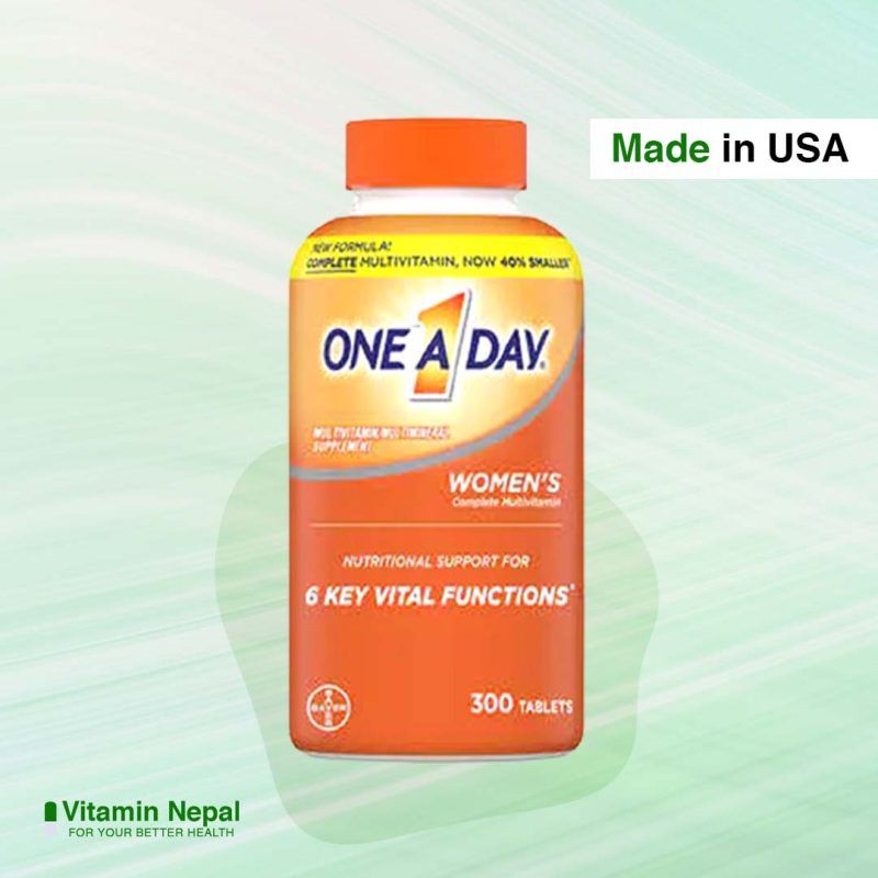 One A Day Multivitamin Tablets for Women 300 Tablets Vitamin Nepal