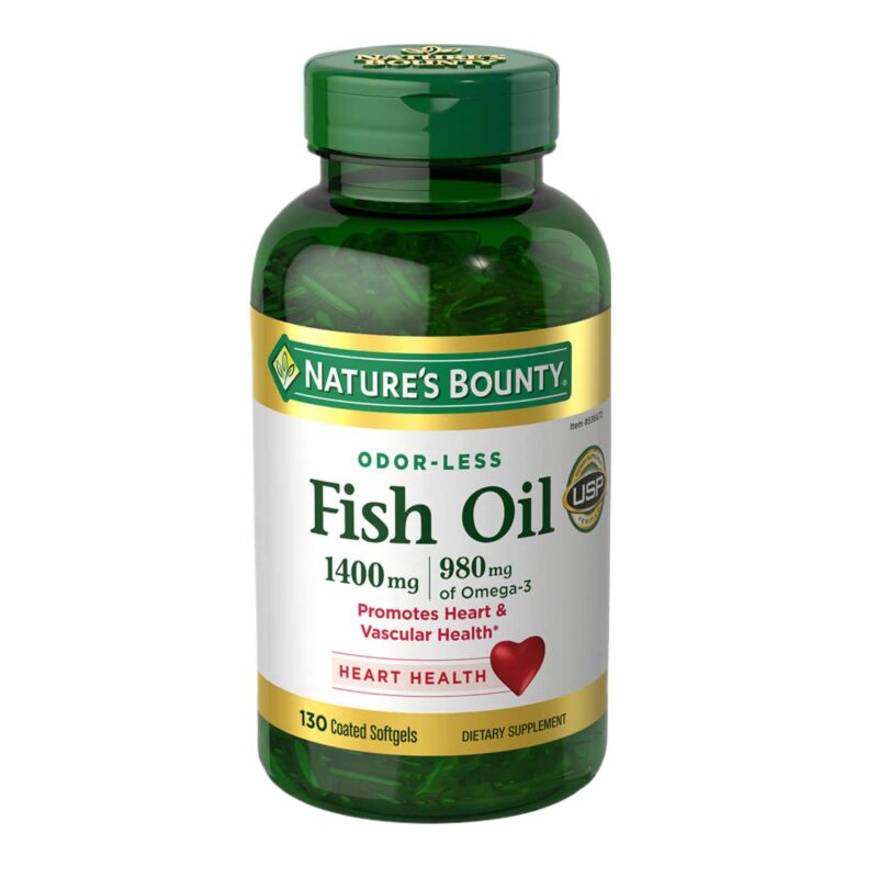 nature's bountry fish oil - 130 soft