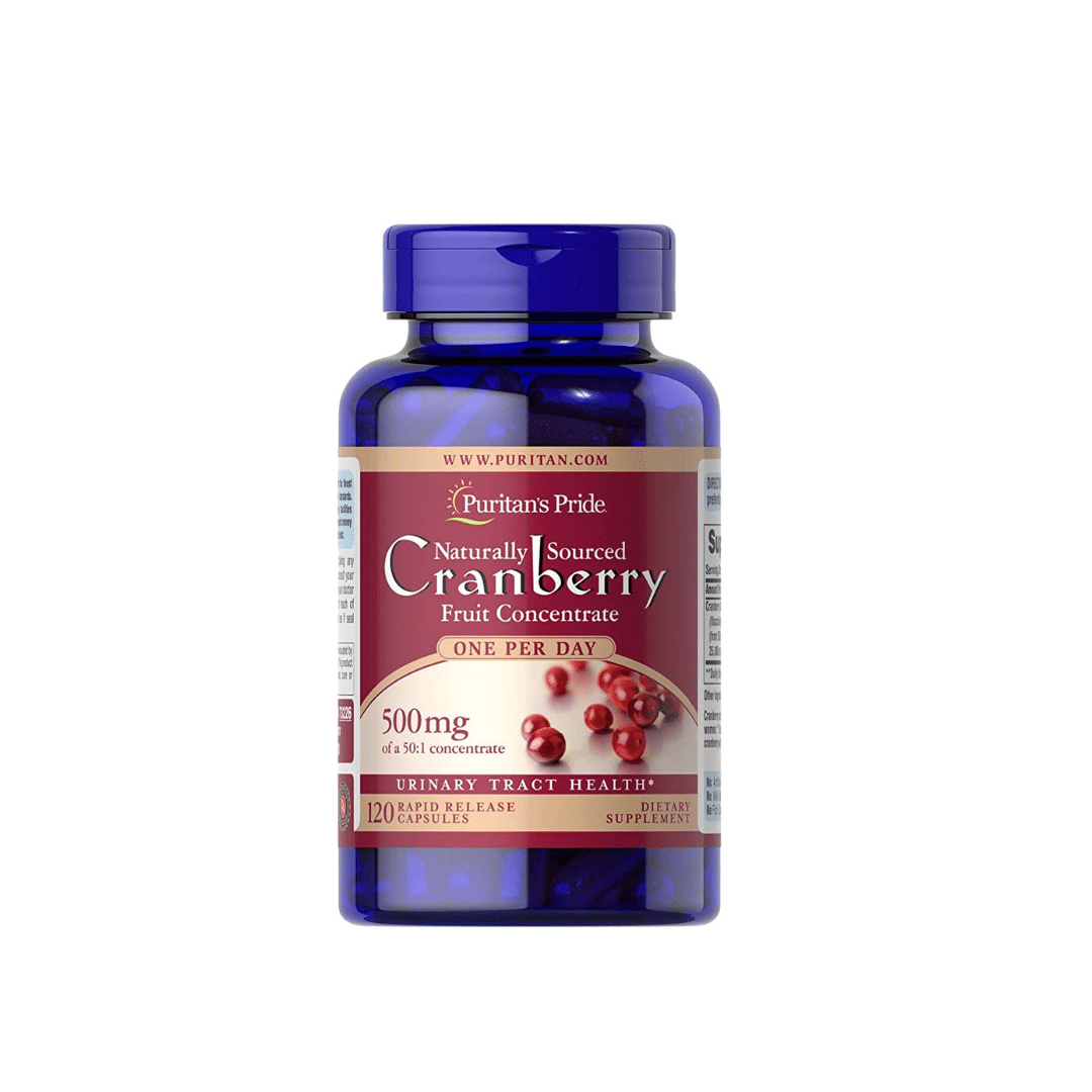 Puritan’s Pride Cranberry Urinary Tract Health 120 Capsules