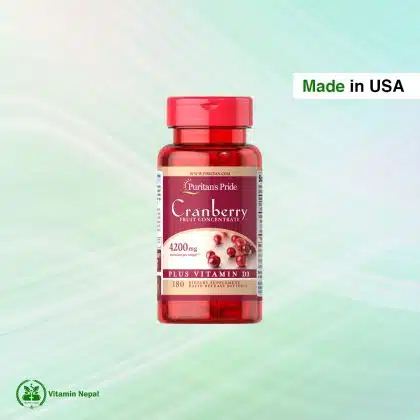 Puritan's Pride Cranberry - 4200mg, 180 capsule