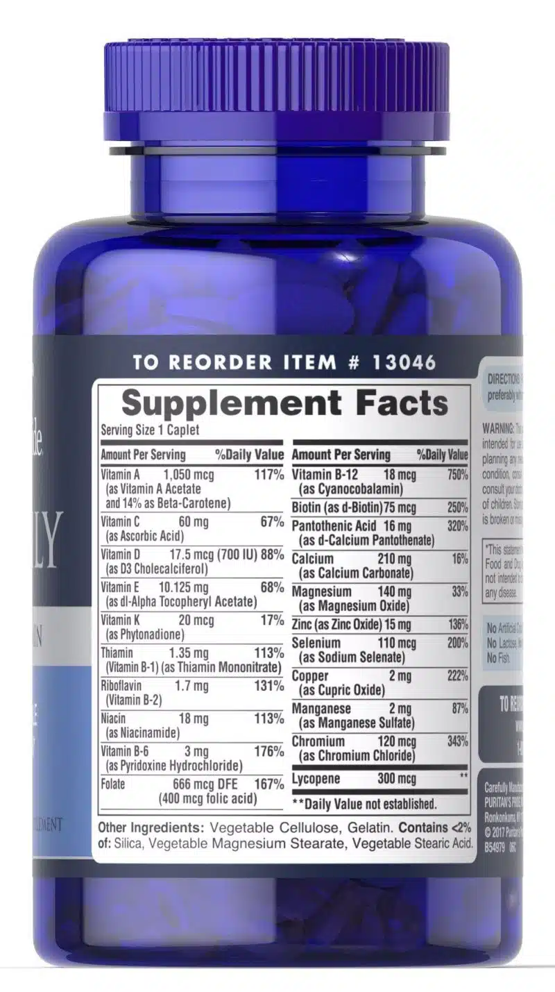 Puritan's Pride One Daily Men's Multivitamin - Image 2