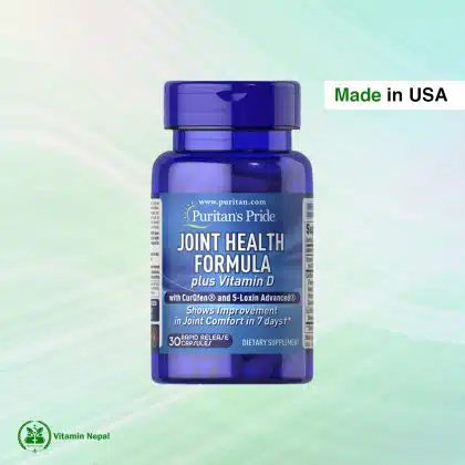 Puritan's Pride Joint Health Formula plus Vitamin D - 30 Capsules