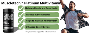 Muscletech platinum Multivitamin description image