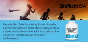 BiotechUSA 100% Pure Whey Protein Description