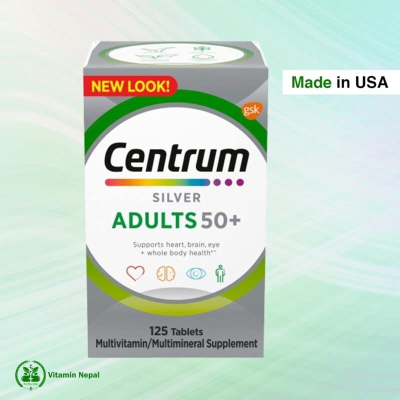 Centrum Adults 50+ Multivitamin - 125 Tablets