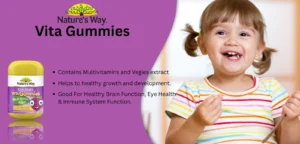 Nature's Way Vita Gummies Multi Vitamin + Veggies Description Image
