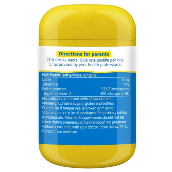 Natures way eye health Ingredients facts