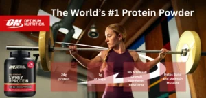 Optimum Nutrition Gold Standard 100% Whey Protein Powder Description