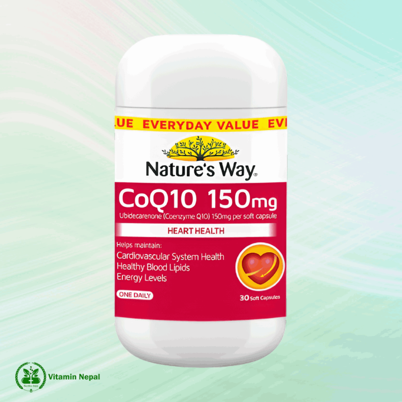 natures way coq10 150mg 30s