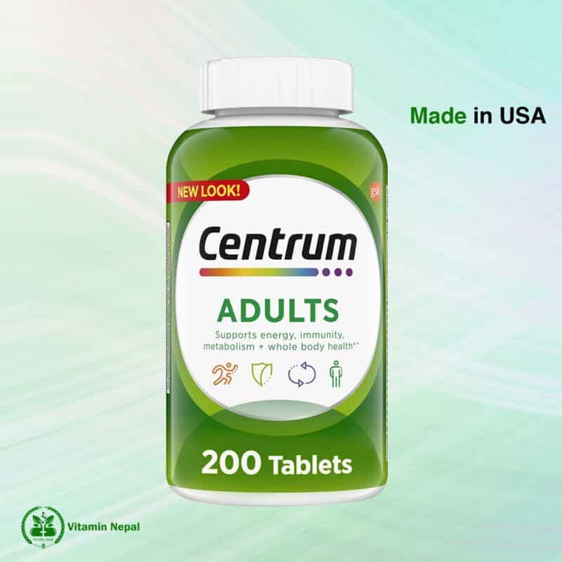 Centrum adults multivitamins-200tabs