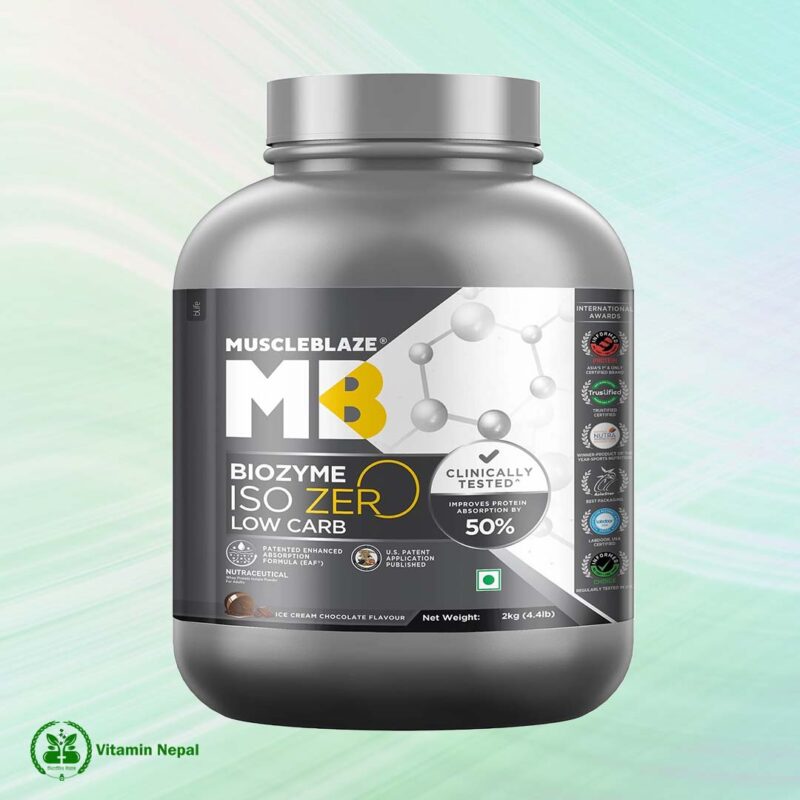 MuscleBlaze Biozyme ISO ZERO Low Carb