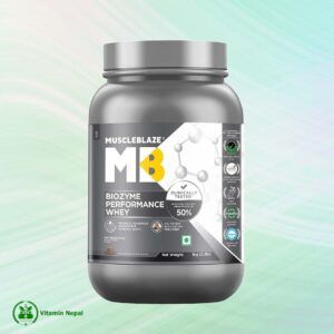MuscleBlaze Biozyme Performance Whey Protein- 1kg (28 servings)