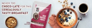 MuscleBlaze Muesli Dark Chocolate & Cranberry