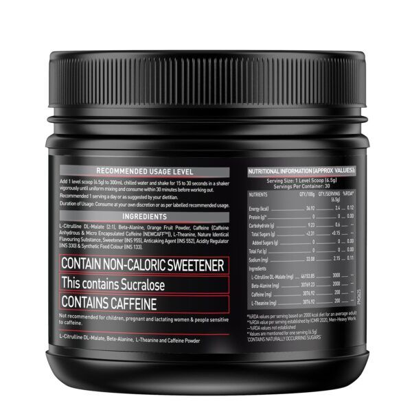 MuscleBlaze Pre Workout 200 Xtreme SF