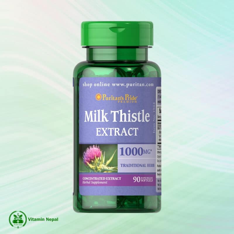 Puritans pride milk thistle 90 caps