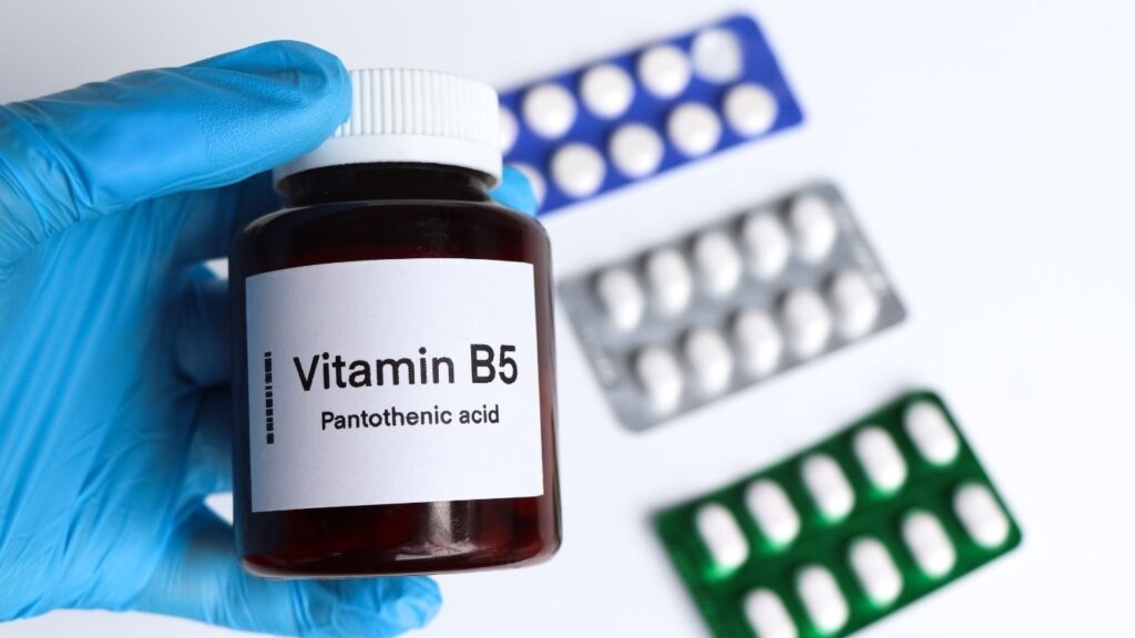 Vitamin B5 supplements