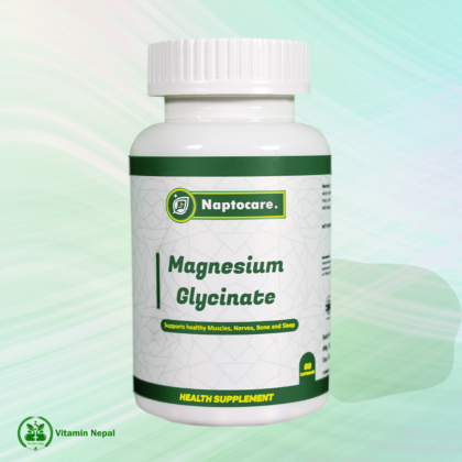 Naptocare Magnesiun Glycinate 60 Capsules