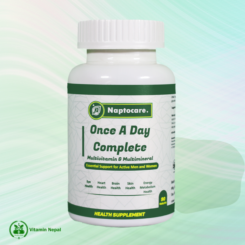 Naptocare one a day complete multivitamin 90 tablets