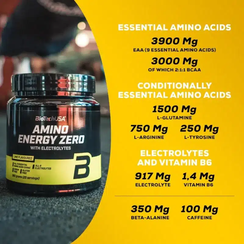 BiotechUSA Amino Energy with Electrolytes specs