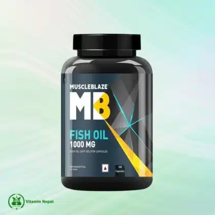 Muscleblaze Omega-3 Fish Oil 1000 Mg 180 Capsules