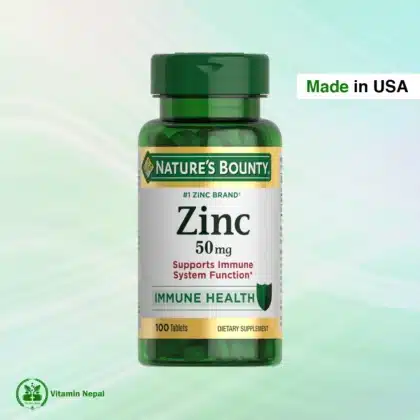 Nature's Bounty Zinc 50mg 100 Tablets