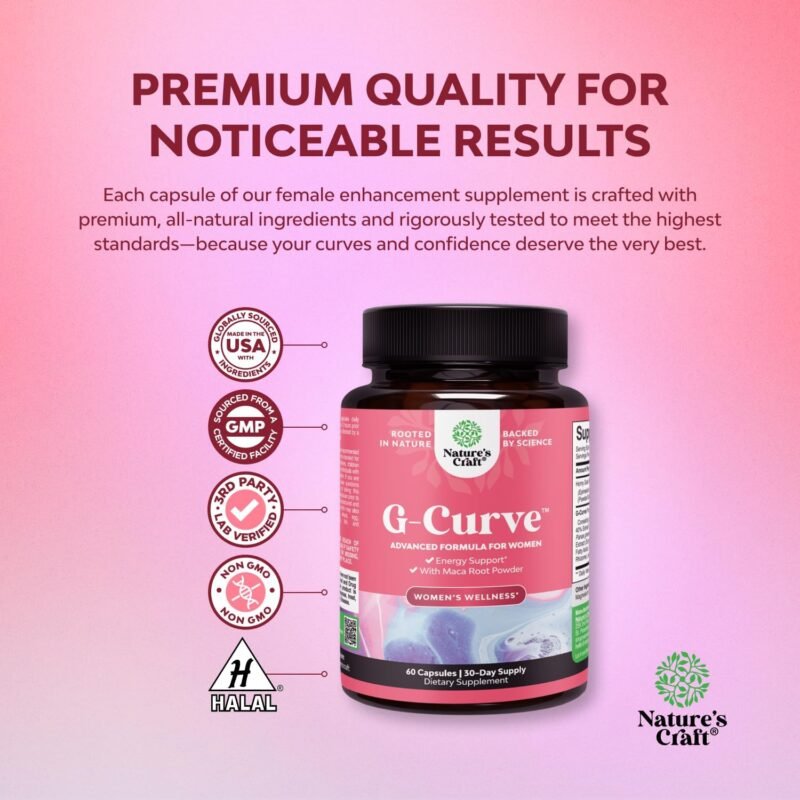 Nature's Care G-Curve Pills Advanced Formula for Women 90 Capsules gallery 2