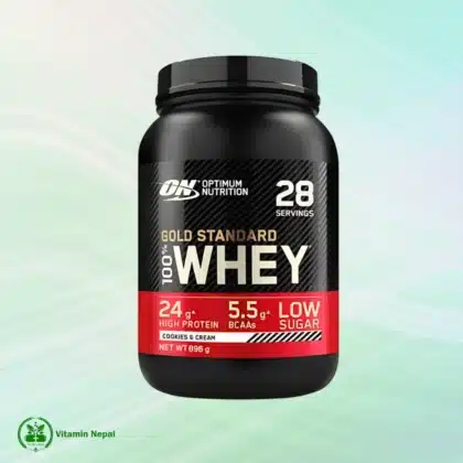 Optimum Nutrition Gold Standard 100% Whey Protein Powder Cookies & Cream
