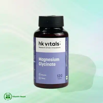 Hk Vitals Magnesium Glycinate 120 Tablets
