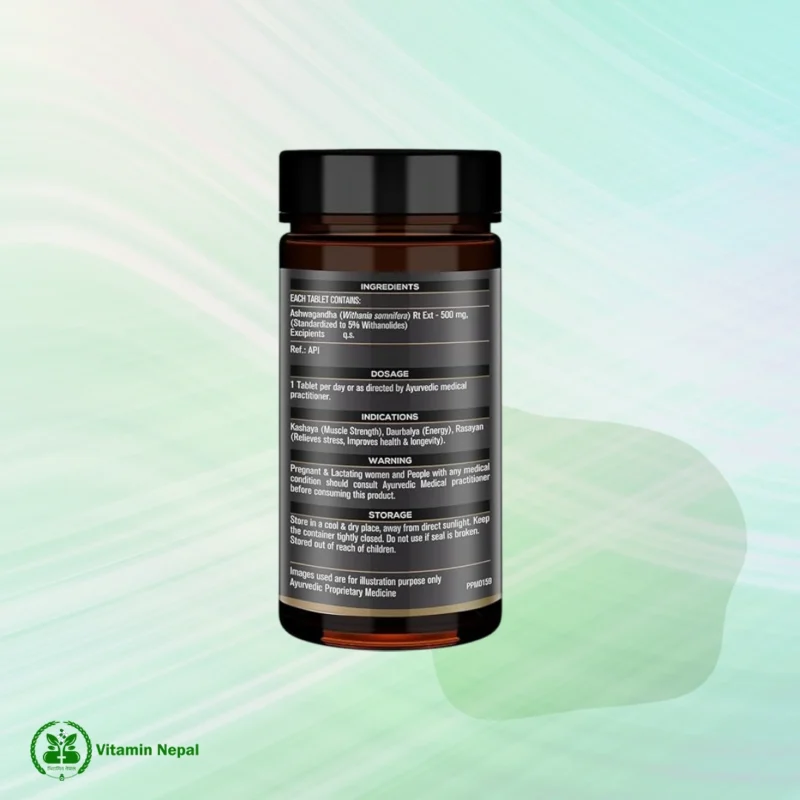 MusclesBlaze-kosheveda-AshwaGandha-Ingredients