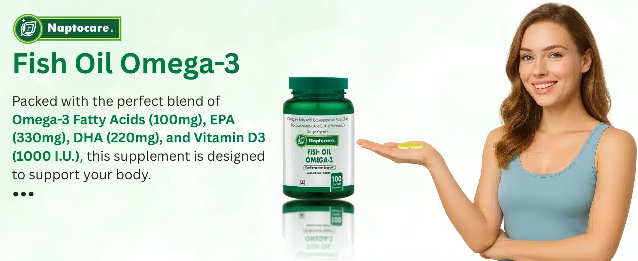 Naptocare Omega-3 Fish Oil Details